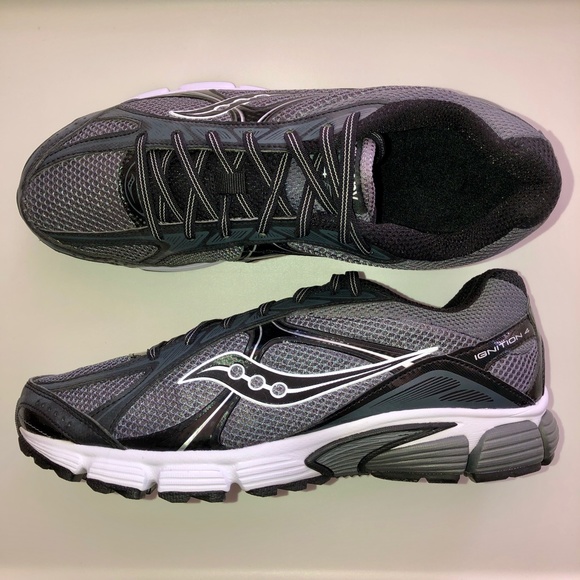 ๐2xHP๐ NWOT SAUCONY Grid Ignition 4 Sneakers Walking Running Training Mens 9.5 - Picture 16 of 16